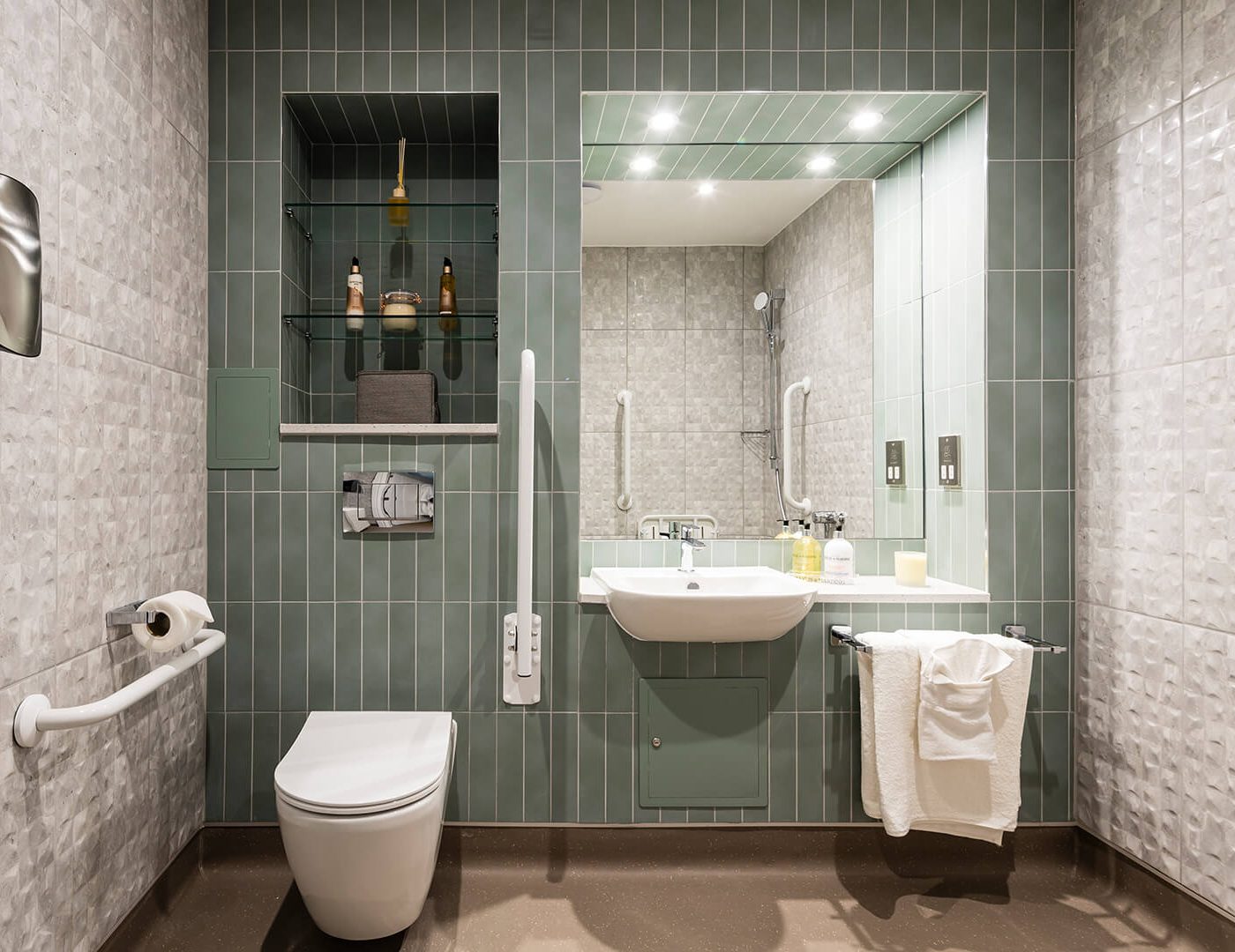 The Bridge care home bathroom